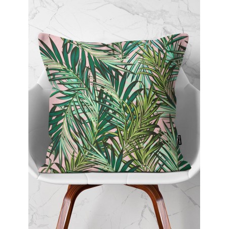 Pink Tropical Vibes Pillow