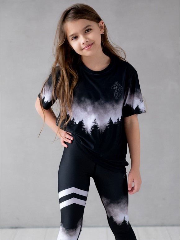 Silver Wolf - Dziecięca koszulka sportowa